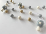 Neutrals Mushroom Garland