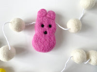 Bright White Bunny Garland
