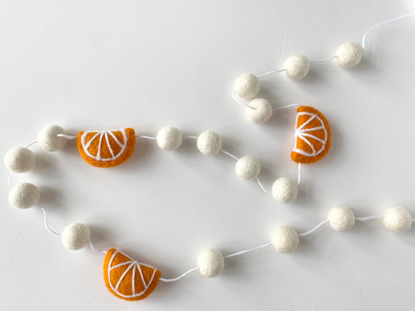 Orange Winter Garland