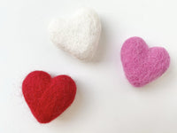 Blue Ombre Heart Curtain Ties - Redheadnblue