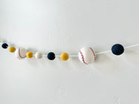 The Crew Baseball Garland