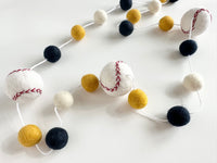 The Crew Baseball Garland
