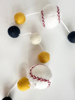 The Crew Baseball Garland