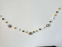 The Green & Gold Football Garland