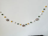 The Green & Gold Football Garland