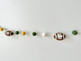 The Green & Gold Football Garland