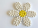 Daisy Flower Power Wall Hanging