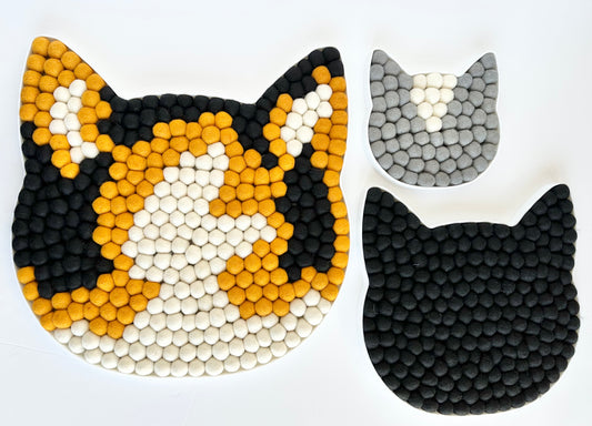 Cat Head Wall Hanging