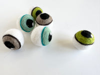 4 cm Wool Felt Eye Ball
