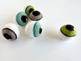 4 cm Wool Felt Eye Ball
