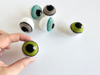 4 cm Wool Felt Eye Ball