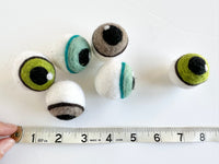 4 cm Wool Felt Eye Ball