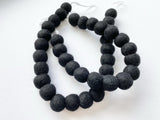 Solid Black Curtain Ties - Redheadnblue