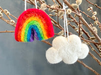 Rainbow or Cloud Ornament