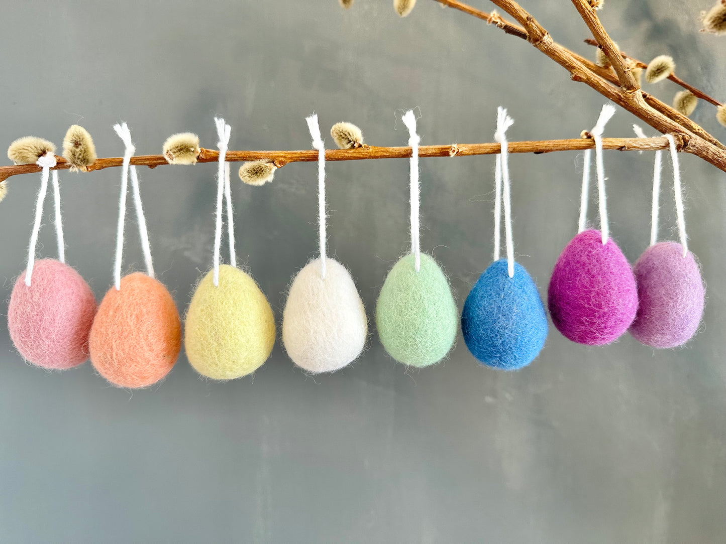 Felt Egg Ornaments