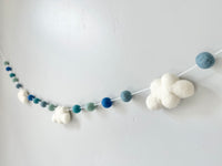 Blue Sky Cloud Garland