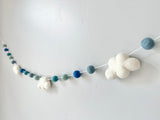 Blue Sky Cloud Garland