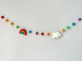 Rainbow & Cloud Garland