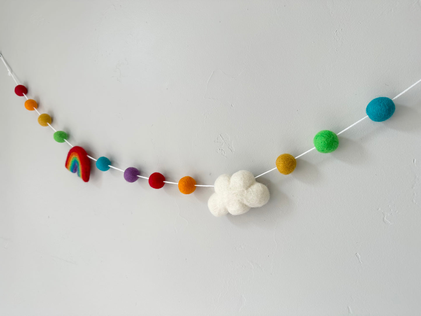 Rainbow & Cloud Garland