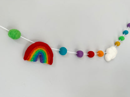 Rainbow & Cloud Garland