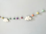 Pastel Rainbow Cloud Garland