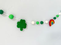 Rainbow & Shamrock Garland