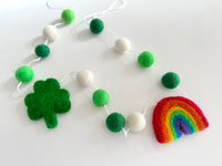 Rainbow & Shamrock Garland