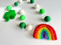 Rainbow & Shamrock Garland