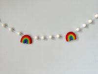 Rainbows w/ White Garland