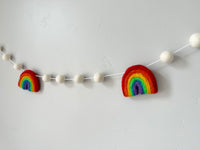 Rainbows w/ White Garland