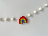 Rainbows w/ White Garland