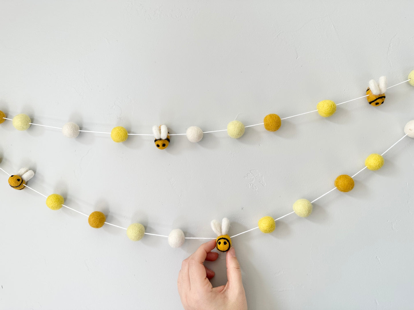 Bright Bumble Bee Garland