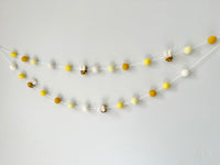 Bright Bumble Bee Garland