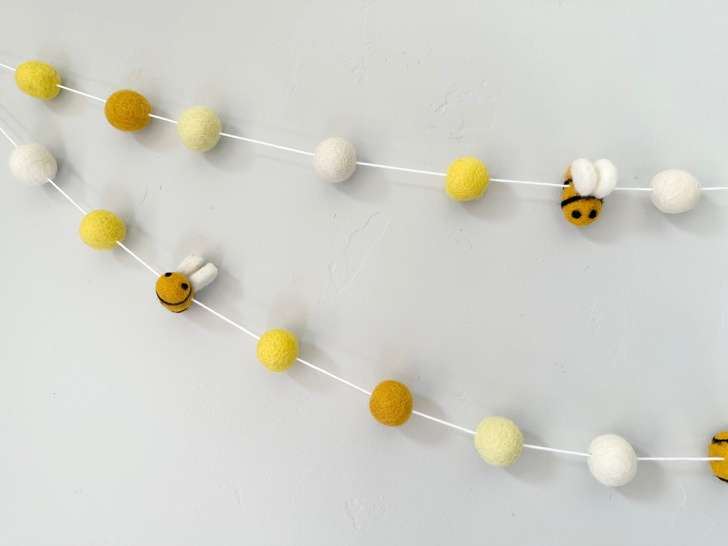 Bright Bumble Bee Garland