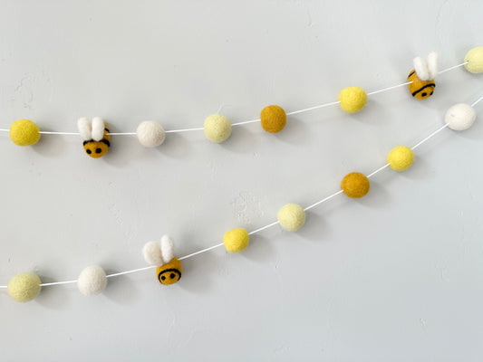 Bright Bumble Bee Garland