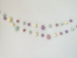 Pastels Easter Egg Garland