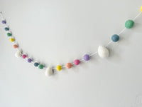 Rainbow Easter Egg Garland