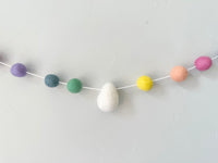 Rainbow Easter Egg Garland