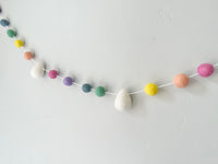 Rainbow Easter Egg Garland
