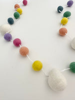 Rainbow Easter Egg Garland