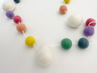 Rainbow Easter Egg Garland