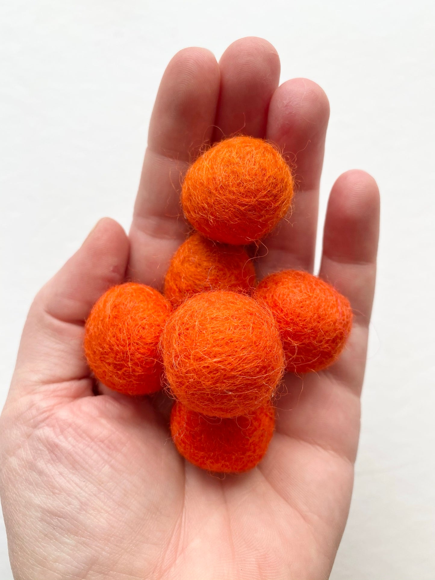 Autumn Harvest - 2.5 cm Felt Balls