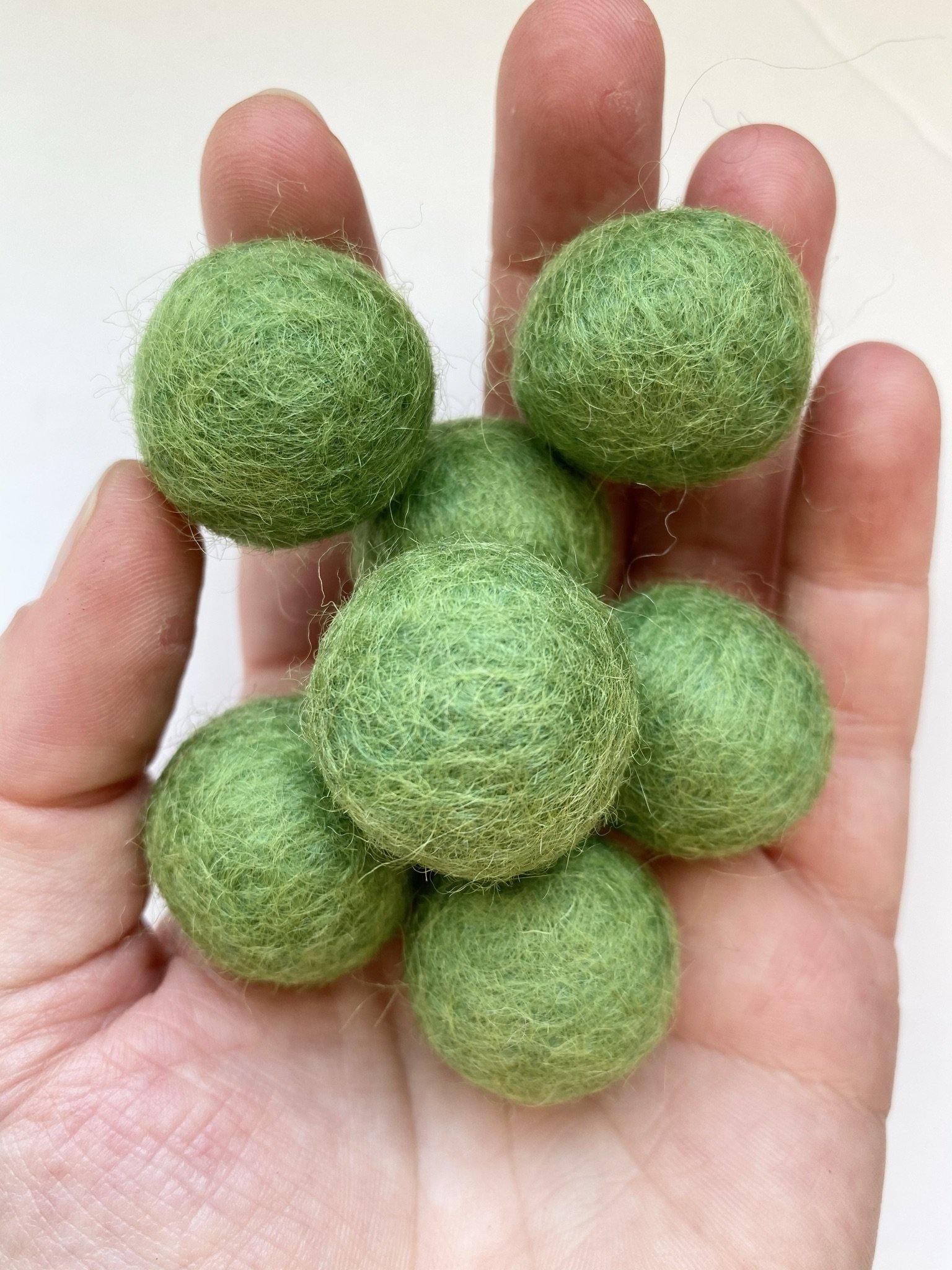 Boys Nursery Room - 2 cm Felt Pom Pom Balls - Wool Jamboree