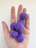 Monster Mash Halloween - 2 cm Felt Pom Pom Balls - Wool Jamboree