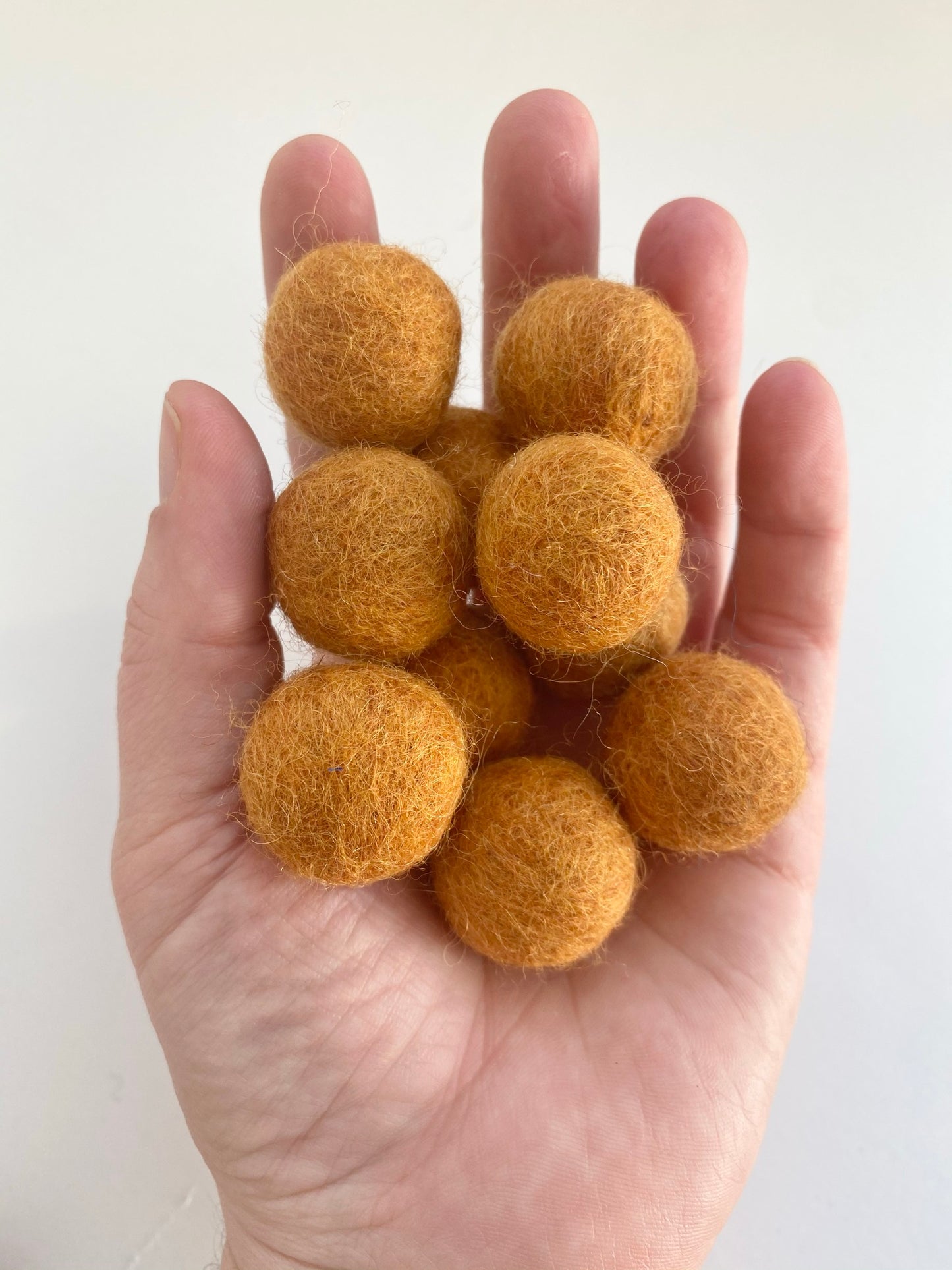 Autumn Harvest - 2.5 cm Felt Balls