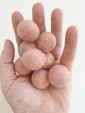 Soft Nursery - 2 cm Felt Pom Pom Balls - Wool Jamboree