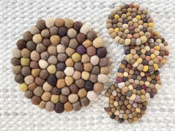 Brown Trivet &/or Coaster - Redheadnblue