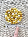 Yellow Trivet &/or Coaster - Redheadnblue