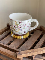 Yellow Trivet &/or Coaster - Redheadnblue