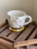 Yellow Trivet &/or Coaster - Redheadnblue